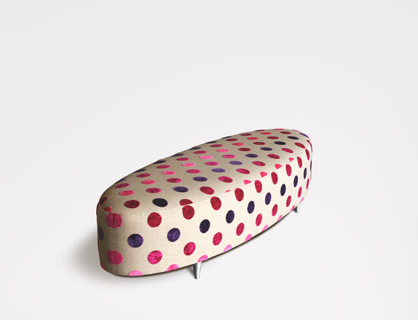 OVAL OTTOMAN